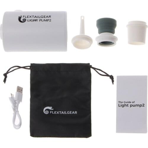 2019 New Waterproof Mini Light Air Pump USB Charge for Inflatables Quick Inflate Deflate Hardware