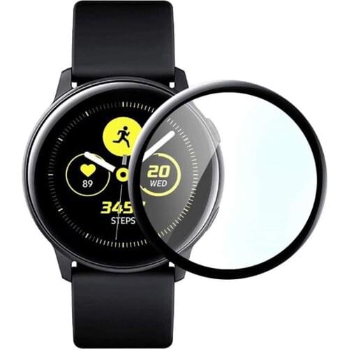 BEHUA Screen Protective Film For Samsung Galaxy Watch Active 2 40mm 44mm Watch Clear 3D Transparent Film Ultra-thin Full Cover