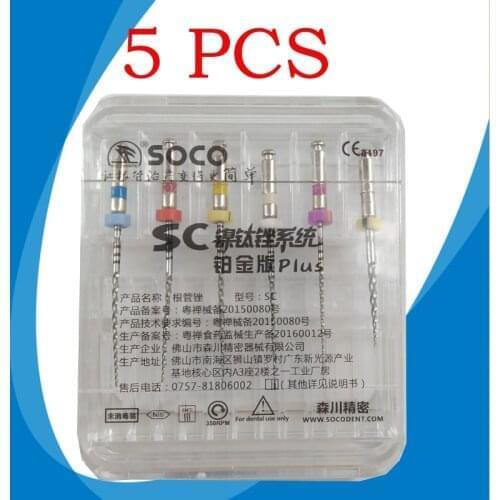 Dental Endodontic Instruments SOCO SC PLUS Endo Rotary Files / Dental Endodontics Files Niti Super Root Canal Files Endomotor