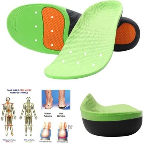 1 Pair Flat Feet Corrective Insoles Arch Support Insole Deodorization Insole Sports Shoes