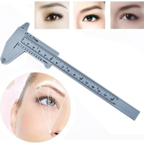 1PC 150MM Measuring Caliper Ruler Permanent Makeup Tattoo Eyebrow Ruler Permanent Make-Up Measurement Eyebrow Measuring Vernier