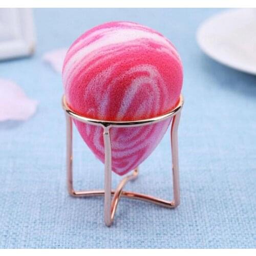 1Pc New Makeup Sponge Gourd Powder Puff Rack Egg Powder Puff Bracket Box Dryer Organizer Beauty Shelf Holder Tool