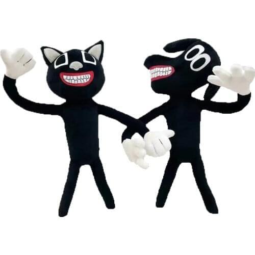 2Pcs/lot Bendable Fixed Siren Head Plush Toy with Iron Wire Plushie Decoration Standing Siren Head Stuffed Doll Desktop Ornament