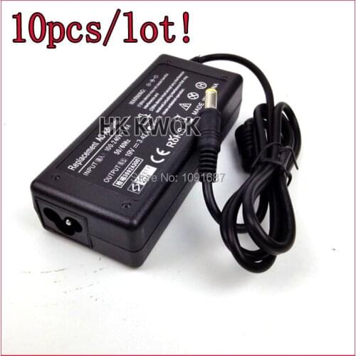 Wholesale 10pcs 19V 3.42A AC Laptop Power Adapter For acer aspire API2AD02,PA-1650-02 1200 1680 230 280 PA-1700-02 5.5*1.7mm