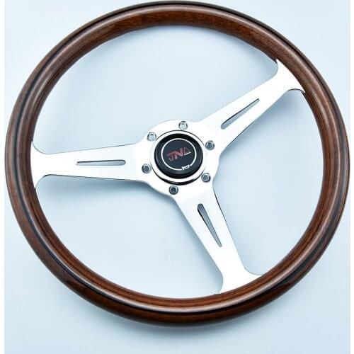 JNA Steering Wheel Copy Wood for Universal Auto Racing Imitation Wood Steering wheels