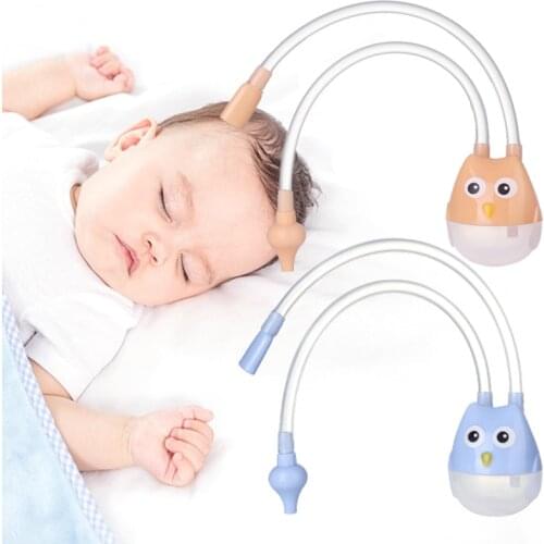 Baby Nasal Suction Aspirator Newborn Nose Cleaner Sucker Suction Tool Baby Safety Health Care Vacuum Suction Nasal Aspirators