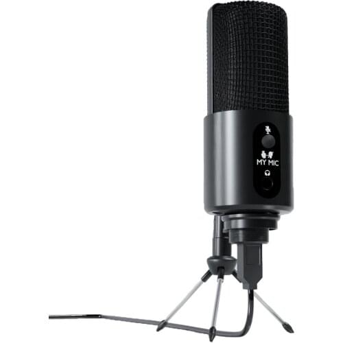Computer Live Karaoke Recording Microphone Set with Gain Mute Control 192KHz Sampling rate