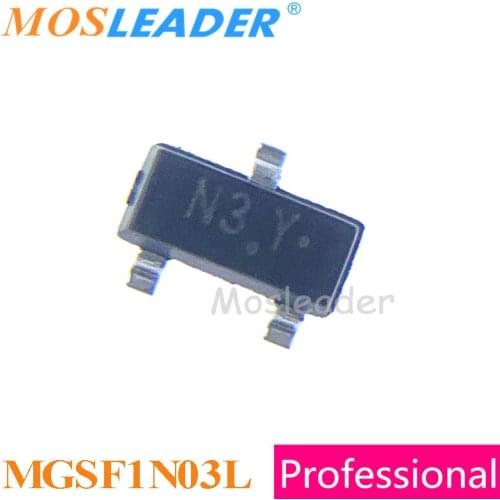 Mosleader MGSF1N03L SOT23 3000PCS 20V 30V N-Channel MGSF1N03 MGSF1N03LT1G Made in China High quality