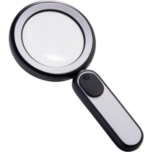 2021 New Magnifying Glass w/ Light 8X Handheld Large Magnifying Glass 21 LED Illuminated