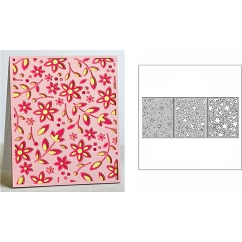 New Layered Flower Leaves Template 2020 Metal Cutting Dies for DIY Scrapbooking and Card Making Decor Embossing Craft No Stamps