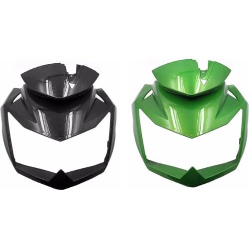 Front Head Upper Nose Motorcycle Fairing For Kawasaki Z750 Z 750 2007 2008 2009 2010 2011 2012 Injection Unpainted Black Green