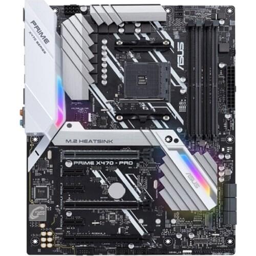 Original motherboard for for ASUS PRIME X470-PRO Socket AM4 DDR4 64G USB3.1 HDMI M.2 X470 used Desktop motherboard