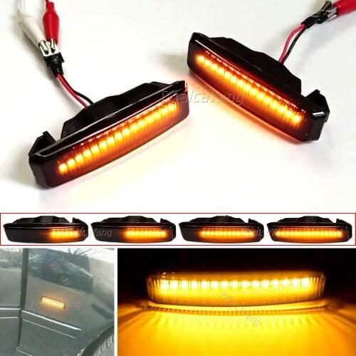 Dynamic Blinker Side Marker Indicator Lamp LED Turn Signal Light For BMW 5 Series E39 M5 1995-2003