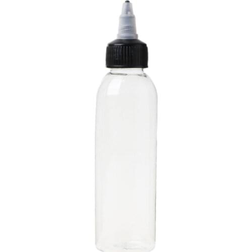 120ml Twist Cap Empty Plastic Tattoo Ink Pigment Bottle Supply