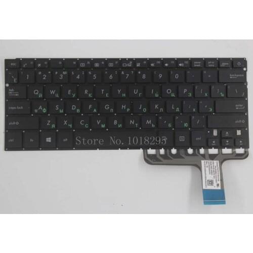 Russian Keyboard For ASUS Zenbook UX305 UX305LA UX305UA UX305CA UX305F Black No Frame laptop RU Keyboard