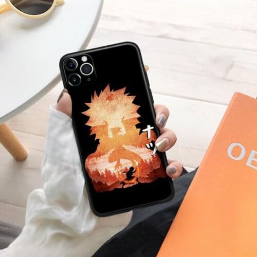 Natsu Dragneel Fairy Tail anime silicone Phone Case FOR iPhone Se 6 6s 7 8 Plus X Xr Xs 11 12 Mini Pro Max Glass Cover Shell