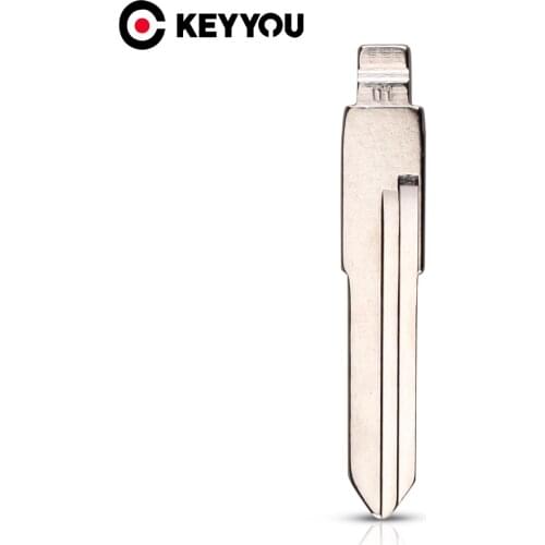 KEYYOU #01 Replacement Car Key Blade For VW Volkswagen Golf Santana Jetta For Audi 100 HU49 Blank Key Uncut Blade Car-styling