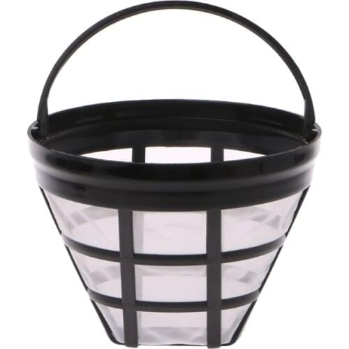 Replacement Coffee Filter Reusable Refillable Basket Cup Style Brewer Tool