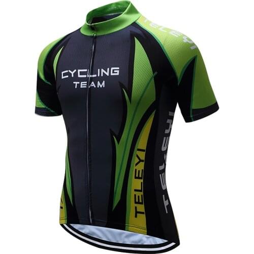 Teleyi Racing Sport Cycling Jersey Ropa Ciclismo Mountain mtb Bike Jersey Shirts Maillot Cicliamo Hombre Cycle Cycling Clothing
