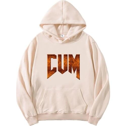 Doom Cum Hoodie Fashion Women/Men Casual Oversized Hoody Mf Doom Hoodies Hot Male Harajuku Kawaii Cotton Fleece Pullover Hooded