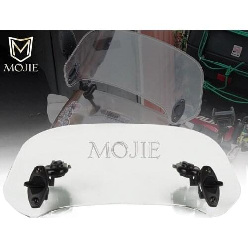 Motorcycle Windshield Extension Spoiler Windscreen Air Deflector For 1190 Adventure 690 RC8 R 990 SMR SMT SUPERMOTO R T