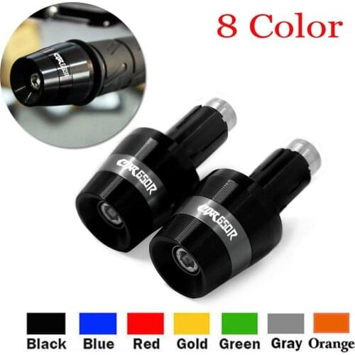 Universal Motorcycle 7/8'' Handlebar Grip Bar Ends Weight Slider Cap End Plug For HONDA CBR650R CBR 650R CB650R CB 650R CBR-650R