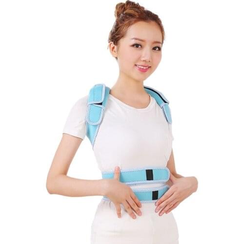 Universal Adjustable Double Aluminium Alloy Posture Corrector Back Shoulder Support Therapy Curve Hump Correction Body Care