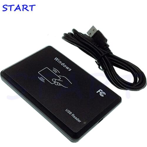 USB Dual Frequency RFID Card Reader Proximity Sensor 125khz 13.56mhz Smart Cards Reader for Access Control