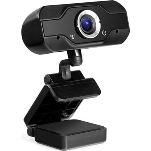 Full HD 1080P Webcam with Built-in Microphone Widescreen USB Web Camera for Video Conference Live Streaming Office Working