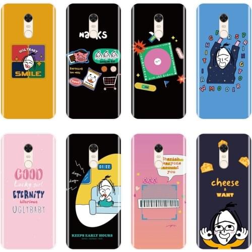 Back Cover For Pocophone F1 Xiaomi Redmi S2 6A 5 Plus 4A Silicone Funny Phone Case For Xiaomi Redmi Note 4 4X 5 5A 6 Pro Prime