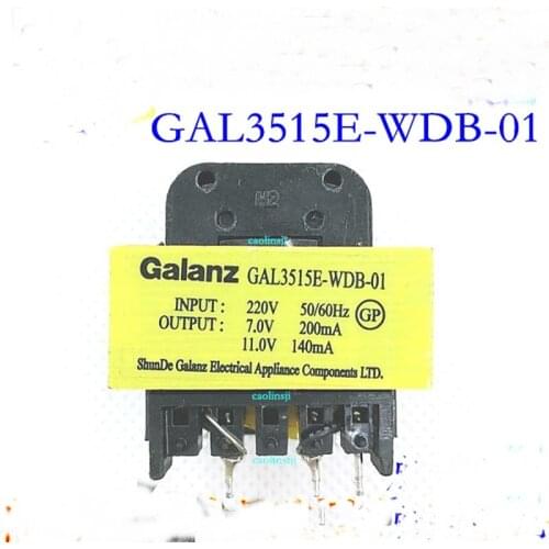 3 pcs Used microwave oven parts transformer 220V For GAL3515E-WDB-01 output 11v 7v