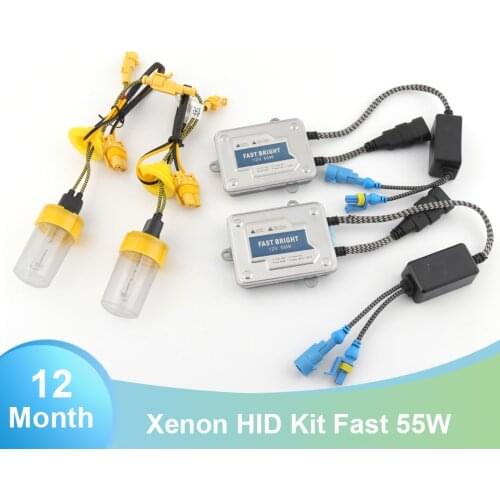 12V 55w Fast Start Slim digital xenon HID AC blocks ignition electronic ballast for bulb H7 H1 H11 9006 HID Conversion kit