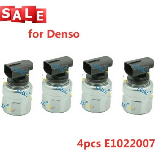 4PCS E1022007 Diesel Engine Inejctor Solenoid Valve Fuel Measurement Unit Fuel Metering Pump Unit for Denso Injectors