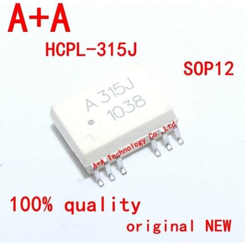 5pcs/lot A315J HCPL-315J HCPL315J SOP12 SMD