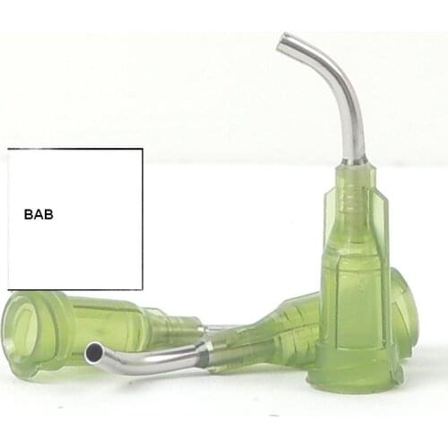 50 Pcs 14gauge 45degree-prebent 1/2-inch stainless steel-shaft luer lock hub Blunt Needle Dispense Tip,Glue Dispensing Needle