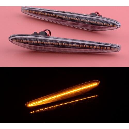 60691106 60691105 2Pcs LED Static Side Marker Light Indicator Fit for Alfa Romeo 159 Brera Spider 2006 2007 2008 2009 2010 2011