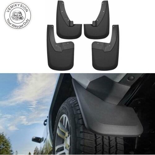 Car Fender Mud Shield Sets Mud Wings for Dodge Ram 1500 2010-2016 Dodge Ram 2500 2010-2016 Dodge Ram 3500 2010-2016