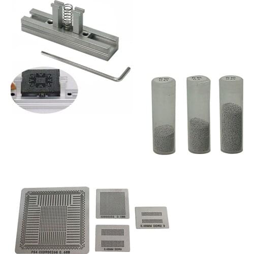 BGA Combination Set Steel Mesh Tin Ball Planting Table Tin Planting Set Steel Mesh PS4