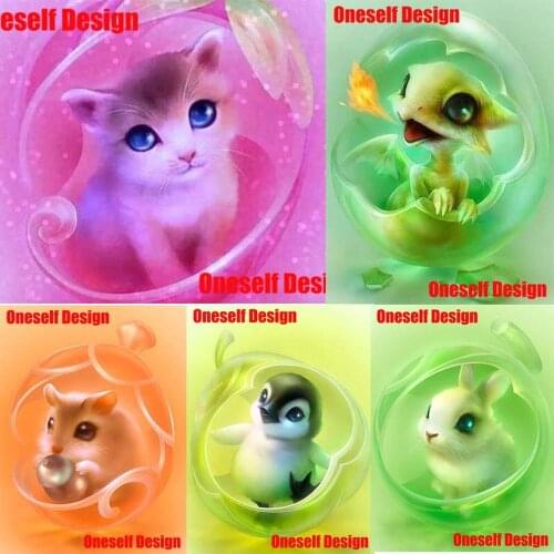 Great 5d diamond embroidery full set cartoon 5d diamond painting full square/round animal picture of rhinestones decoration home