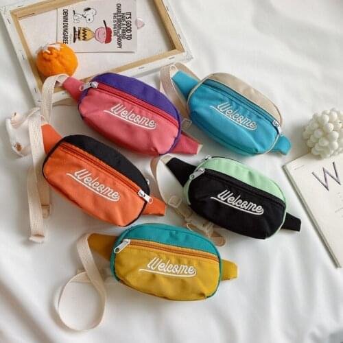 Childrens Waist Bag Girls Boy Messenger Bag Fashion Cute Girl Chest Bag Princess Waist PacksTravel Bag for Girls Boys Purses