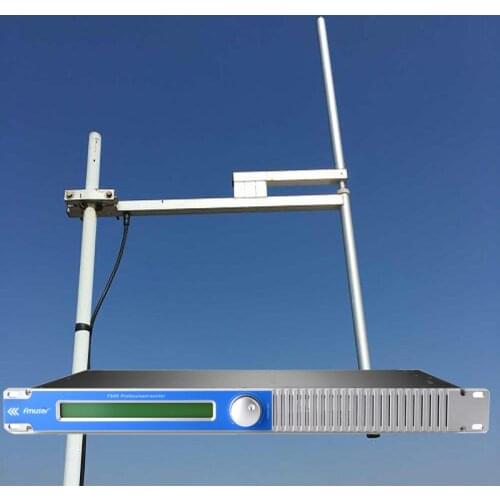 FMUSER FSN-150 150W FM Transmitter Radio broadcast equipments + FU-DV2 FM Antenna for Drive-in church, Auto Cinema