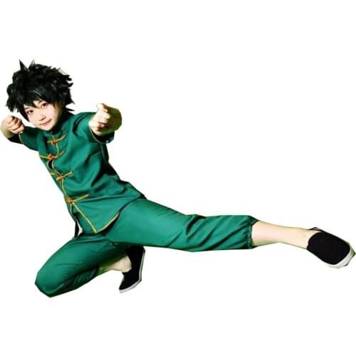 2019 My Hero Academia Boku no Hero Academia Midoriya Izuku Deku green clothes Cosplay Costume