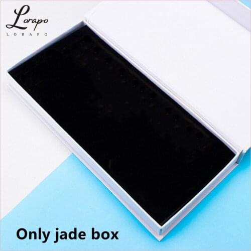 Boxed natural stone eye massage rose quartz jade eye mask facial massage hot and cold therapy sleep eye mask relieve fatigue