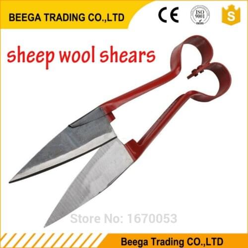 Germany Imported Steel Scissors Pusher Manual Wool Shave Wool Sheep Shears Lengthen Sharpen Sissor