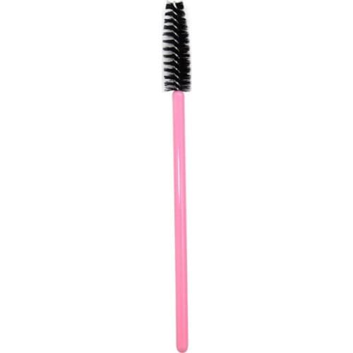 Disposable Makeup Brushes Mix Color Eyelash Mascara Brushes Wands Nylon Eyelash Brow Comb Brushes Make Up brushes