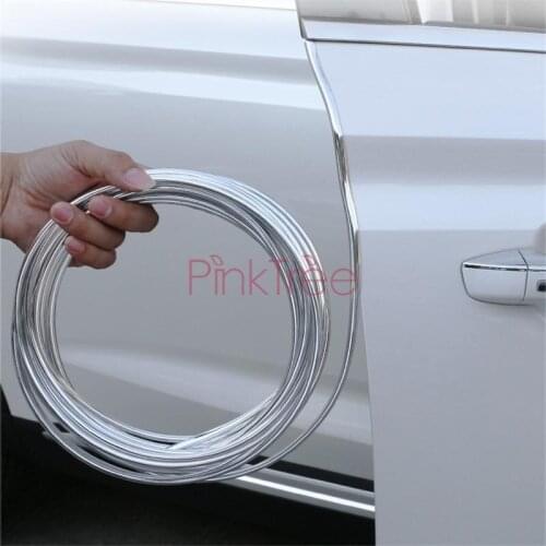 Car Door Edge Rubber Scratch Protector Moulding Strip For Toyota Land Cruiser 100 4700 1998-2007 Car Styling Accessories