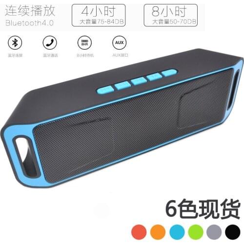SC208 Mini Bluetooth Speaker Portable Wireless Speakers Stereo Music Surround for Mobile 100PCS/lot