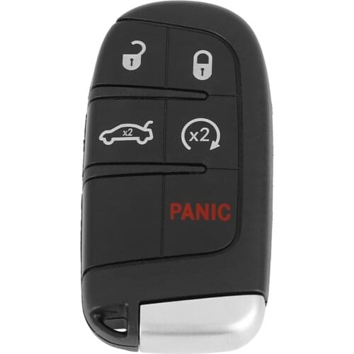 X Autohaux Car Replacement Key Fobs Shell Case Brand New Remote Car Key Case M3N-40821302 for Dodge Journey 2012-2016