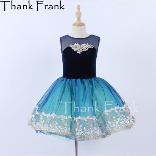 Girls Velvet Ballet Dress Kids Adult Mesh Ballerina Tutu Dresses Women Sleeveless Embroidered Dance Costumes Rave Clothing C660