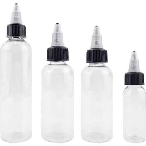 30 x 10ml 30ml 60ml 100ml 120ml Eye Drops E liquid Bottle Empty Ophthalmic Bottle for E juice Tattoo Ink with Twist Off Cap